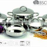 9Pcs Stainless Steel Utensil for Induction Set