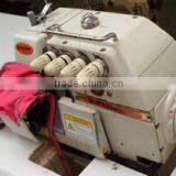 Large Stock Used Second Hand Stitch Tested Good Condition Overlock Sewing Machine SIRUBA 747 thumbnail-1