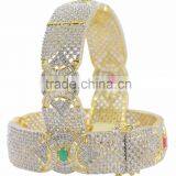 Indian Traditional Fashion Bridal Gold Plated Bangles / Bracelet thumbnail-1