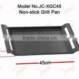45cm Die Casting Aluminum Grill Pan/Non-stick Coating Flat Grill Pan thumbnail-2