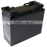 12v lead crystal front terminal battery 55ah