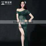 Wuchieal Sexy Lace Women Belly Dance Dress thumbnail-2