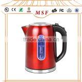 1.8L 360 Degree Rotation Electric Kettle Stainless Steel thumbnail-1