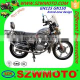 HOT SALE in africa new design economy GN49 GN125 GN150 SL125-5 HJ125-8 street motorcycle with front carrier