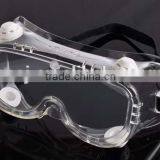 2016 Good Wide Vision Safety Goggles PC Safety Goggles of Soft Frame With Wide Vision Surgical Safety Goggles Manufacturer