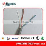 Professional export to Bulgaria UTP/FTP/STP/SFTP 2 pair telephone cable 0.5mm
