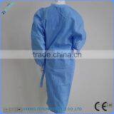 China Supplier High Reinforced Disposable Impervious Surgical Gown in SMMS Fabric thumbnail-3