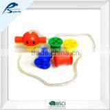 Newest Educational Toy 122PC Per Set PP Cotton Reels thumbnail-3