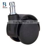 2016 China High-quality 50mm Nylon Black Swivel Pressure Furniture Caster thumbnail-2