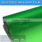 CARLIIKE Glitter Green Car Headlight Color Change Vinyl Film thumbnail-1