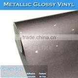 CARLIKE Grey Chrome Metallic Glossy Car Full Body Adhesion Sticker Design thumbnail-1