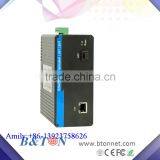 10M/100M 4-Port 1Fiber to 1 RJ45 Unmanaged Industrial PoE Switches