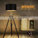 sailing searchlight paper lamp shades for modern tripod wooden floor lamp F2015