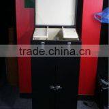 Serving Cart | Wooden Mobile Trunk | Absolut Elyx Cart thumbnail-1