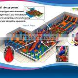 China Manfacturer Factory Direct Sale Trampoline Park Indoor Amusement Indoor Trampoline Park thumbnail-1