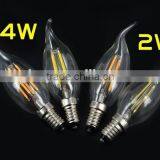 saving energy High lumen 5w led bulb , c37 e14 led candle bulb lighting