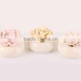 2014 Hot Sale in European Procelain Bottle Fragrance Ceramic Clay Plaster Flower Diffuser With Many Colors and Designs Quality Choice