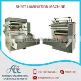 Superior Quality Sheet Lamination Machine at Market Sale