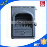 Wood Pellets Fireplace With Stainless Steel Artificial Fireplace Mantel thumbnail-1