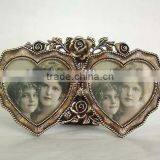 Aluminum Photo Frame With Your Best Friend, Double Photo Frame