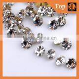 Crystal Diamond Pointback Rhinestone Glass thumbnail-6