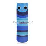 Long PVC Hot-water Bottle With Cute Cover 2000ml Blue Anti-scald