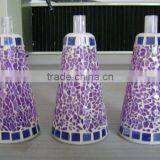 Glass Trumpet Mosaic Lamp