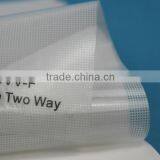 Waterproof Two Way Vision Films Pvc See Through Fabric
