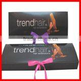 New Design Decorative Cardboard Hair Extension Packaging Boxes Wholesale