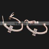 Golden Manufacturer Girls Hoop Earring Diamond Earring thumbnail-4