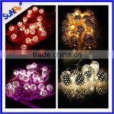 Morocco Light String With Solar Energy 10 LED Light Party Garden Christmas Holidays Decoration Waterproof Ball Led Guirlande thumbnail-4