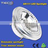 China Manufacturer 12w Triac Dimmble Ar111 Led