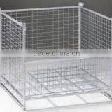 Warehouse Rack Heavy Duty Mesh Box Wire Cage Metal Bin Storage Cage Factory Supplier