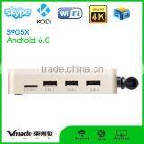 Google Android 6.0 tv Box Amlogic S905x Smart Set Top TV Box thumbnail-4