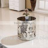 China Cheap Living Room Slick High Gloss Black Side Table