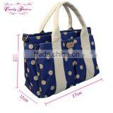 2015Hot Sales Hobo Bags Girls Fashion Polka Dot Printed Handbags thumbnail-5