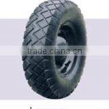 Qingdao Wholesale 10 Inch Pneumatic Wheel Barrow Solid Rubber Wheel thumbnail-2