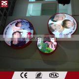 Wall Mounting Acrylic Round LED Light Box thumbnail-3