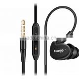 Newest Cool Fashion in-ear headset Super bass wired headset with mic for iphone