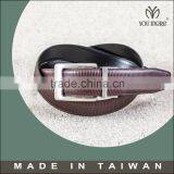 Reversible Buckle Cowhide Leather Belt thumbnail-1