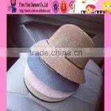 2016 Wholesale Latest Design Summer Hollow Out Sun Hat Europe Market Hot Sale Original Straw Cowboy Hat thumbnail-1