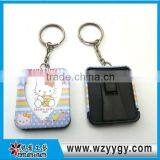 Soft Pvc Matel Photo Frame Keychain thumbnail-1