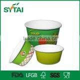 Disposable Large Paper Salad Contianer Bowl With Lid thumbnail-2