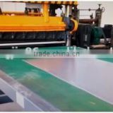 simple automatic straighting and cutting machine for sheet metal