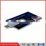 Hot Sell Credit Card Popular Usb Business Card Shape Usb Memory Stick 4gb With Logo Printing thumbnail-5