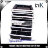 12U Rack Drawe Case With Wheels, Flight Case With 4 Drawers thumbnail-1