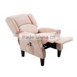 HomCom Heated Vibrating Suede Massage Recliner Sofa thumbnail-3