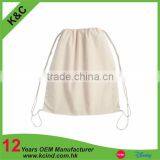 China Manufacturer Cheap Canvas Drawstring Bag