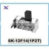 1p2t 3 Pin Slide Switch Sk-12F14(1P2T)