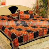 2013 new design silk bed sheet,Vine bamboo cotton bed sheet,Cotton 300 Thread,Satin 6pc bed sheet